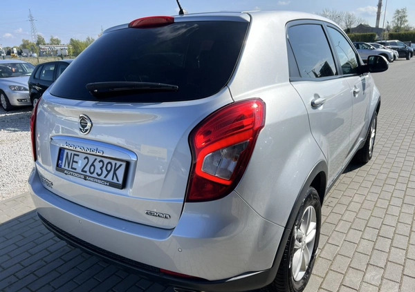 SsangYong Korando cena 49900 przebieg: 54000, rok produkcji 2017 z Rogoźno małe 781